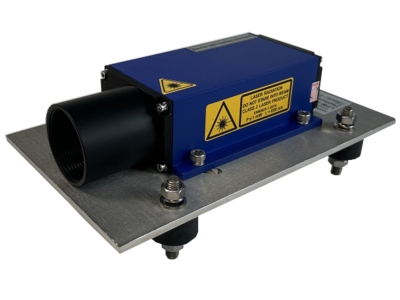 Model MSE-D150 Laser Distance Measurement Sensor Mounted on a LDMB-50 Mounting Platform